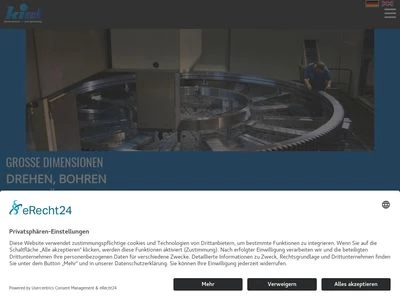 Website von Kiel Flanschen GmbH