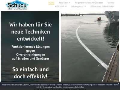 Website von Schucu GmbH