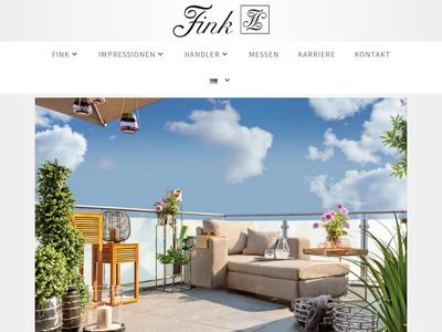 Website von Fink GmbH & Co. KG