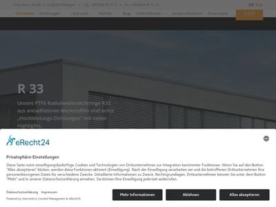 Website von Seal Concept GmbH