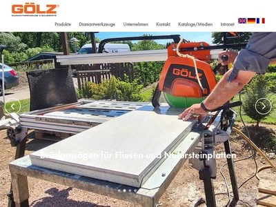 Website von GÖLZ GmbH