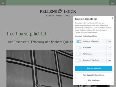 Website von PELLENS & LOICK GmbH