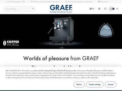 Website von Gebr. Graef GmbH & Co. KG