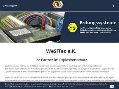 Website von WeSiTec e.K.