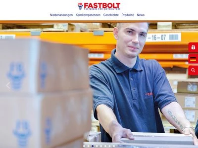 Website von Fastbolt Schraubengroßhandels GmbH