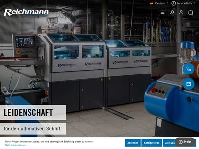 Website von Reichmann & Sohn GmbH