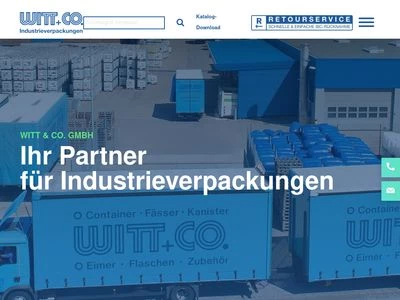 Website von A.Witt + Co. GmbH