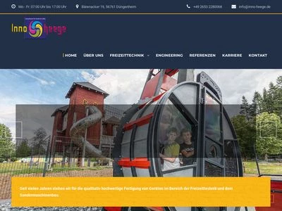 Website von Inno-Heege GmbH & Co. KG
