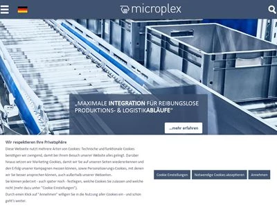 Website von Microplex Printware AG