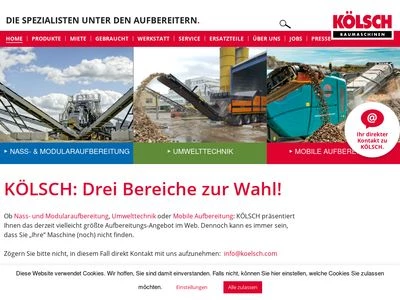 Website von Jürgen Kölsch GmbH