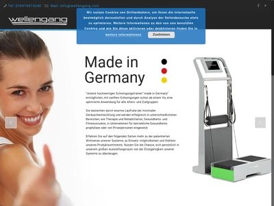 Website von WellenGang GmbH