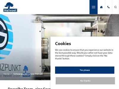 Website von Schwarzpunkt Schwarz GmbH & Co. KG