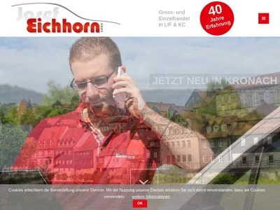 Website von Josef Eichhorn Autozubehör GmbH