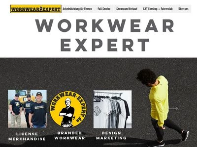 Website von Workwear-Expert UG