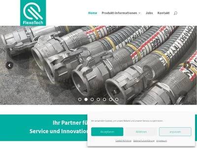 Website von FlexoTech GmbH