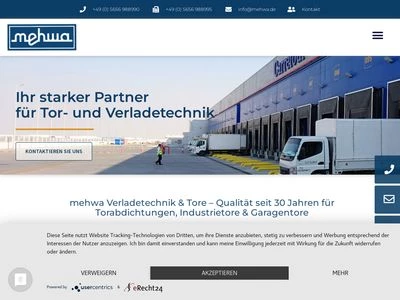 Website von Mengel & Kühlborn Gerätebau GmbH