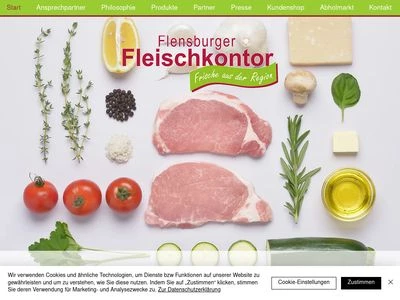 Website von Flensburger Fleischkontor GmbH & Co. KG