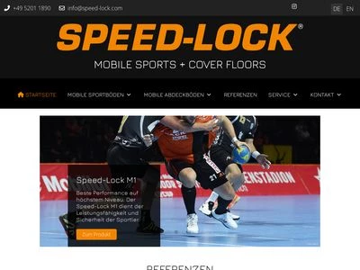 Website von Speed-Lock - Holz-Speckmann GmbH & Co KG