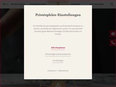 Website von Frießinger Mühle GmbH
