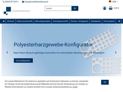 Website von Dr. Dietrich Müller GmbH