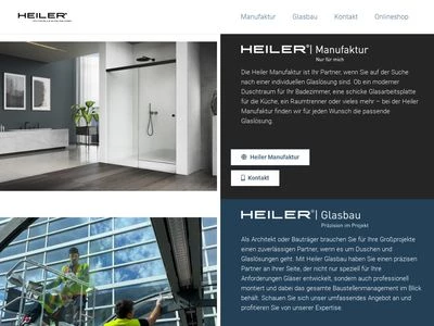 Website von Alois Heiler GmbH
