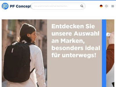Website von PF Concept Deutschland GmbH