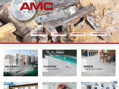 Website von AMC-Competent HandelsGmbH