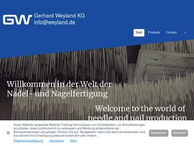 Website von Gottschalk GmbH & Co. KG