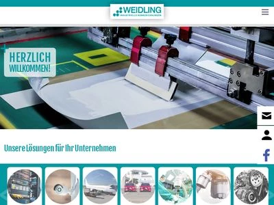 Website von Weidling GmbH