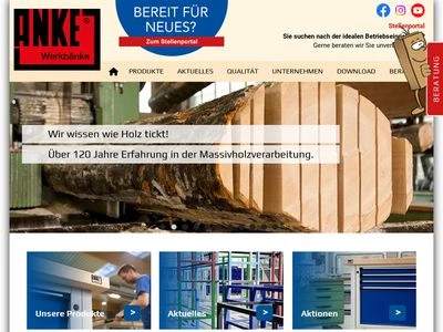 Website von Anton Kessel GmbH