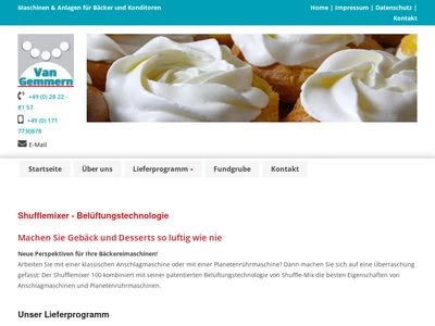 Website von Paul Heinz van Gemmern