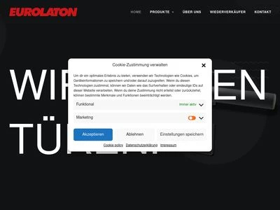 Website von Eurolaton Deutschland GmbH