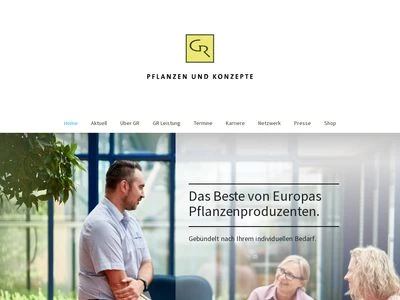 Website von Gartenbau Rednitzhembach Schmid GmbH+Co. KG