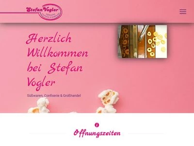 Website von Stefan Vogler GmbH