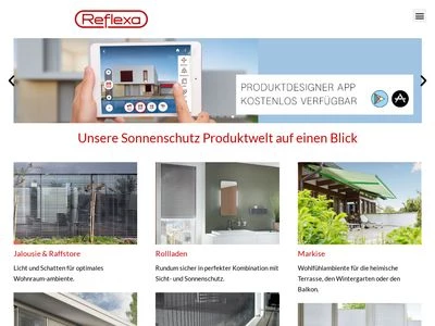 Website von REFLEXA-WERKE Albrecht GmbH
