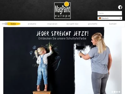 Website von MagPaint Europe