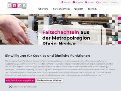 Website von H-J. Dres GmbH