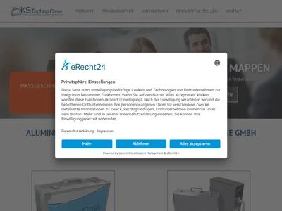Website von KS TechnoCase GmbH