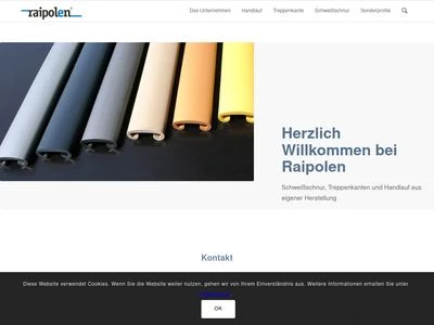 Website von Raipolen Profilwerk GmbH & Co. KG