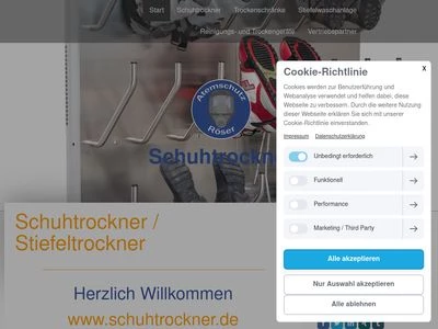 Website von Atemschutz-Röser