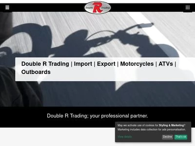 Website von Double R Trading B.V.