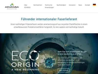 Website von ADVANSA Marketing GmbH