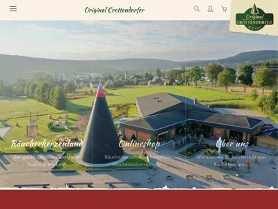 Website von Crottendorfer Räucherkerzen GmbH