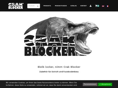 Website von Crak Blocker GmbH