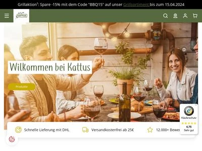Website von Theodor Kattus GmbH