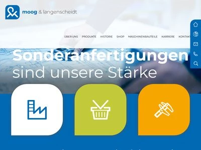 Website von Moog & Langenscheidt GmbH