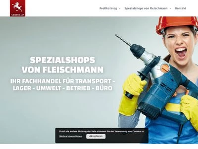 Website von Erich Fleischmann GmbH