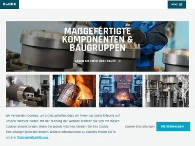 Website von Elcee Deutschland GmbH
