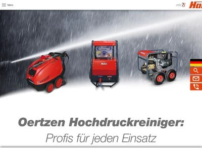 Website von von Oertzen GmbH
