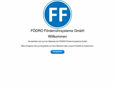 Website von Pneumatische Fördersysteme Eschweiler GmbH